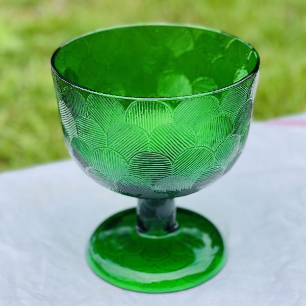 "Miranda" skål i design av, Heikki Orvola, Nuutajärvi glasfabrik