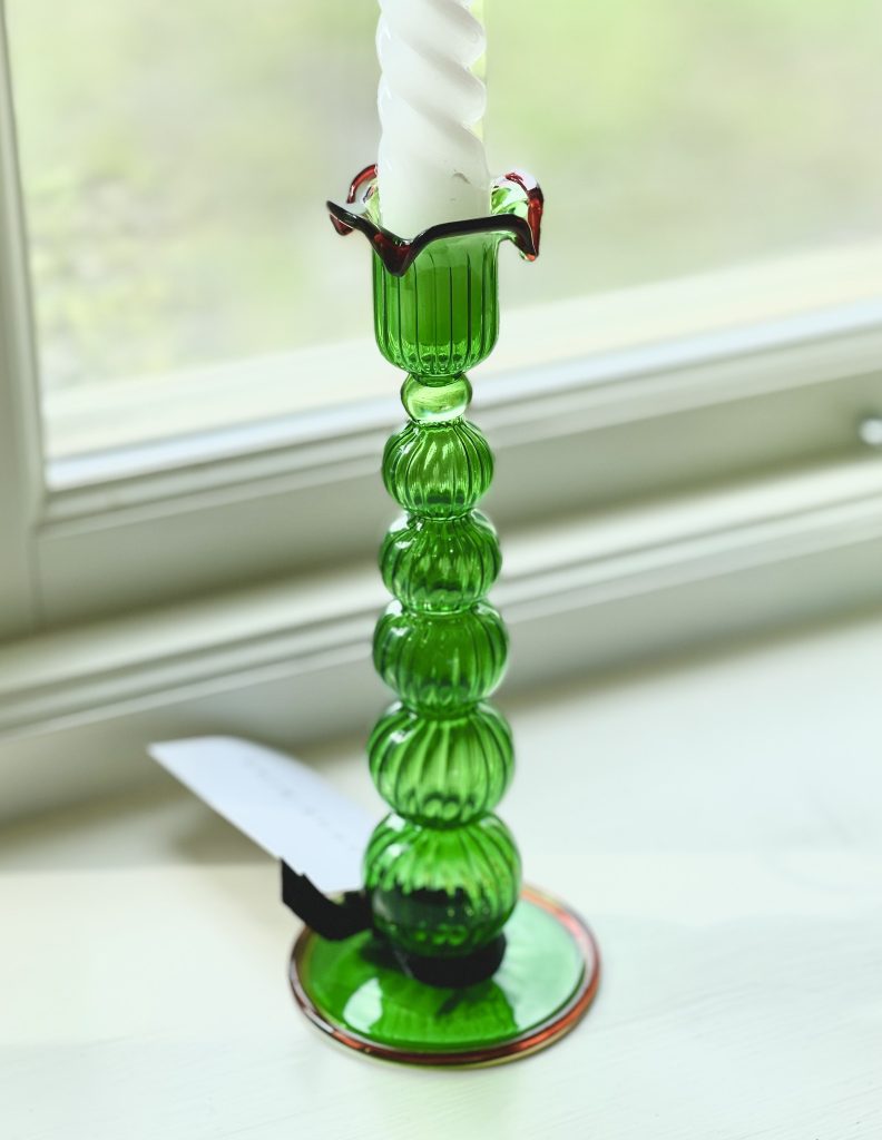 Ljusstake i glas från anna+nina
