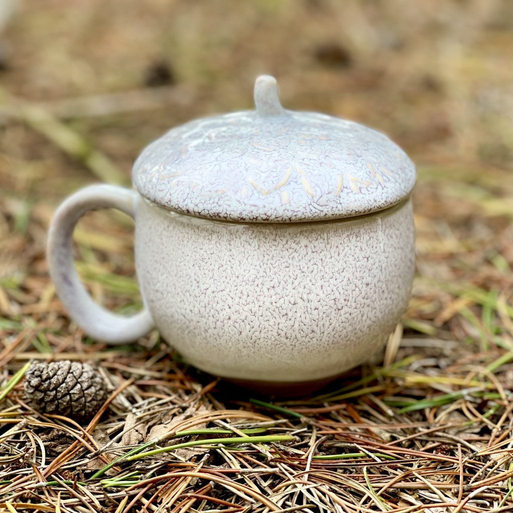 Mugg med lock "Ekollon"