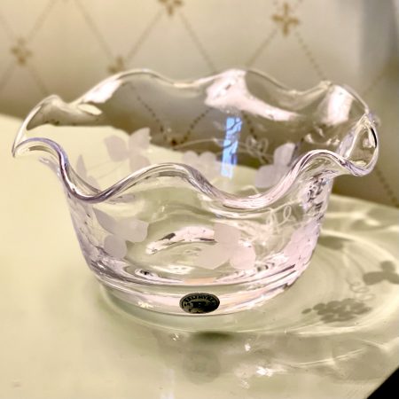 Glasskål Reijmyre glasbruk