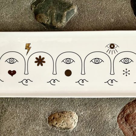 Bricka av porslin Jonathan Adler x H&M Home 2019 NOS