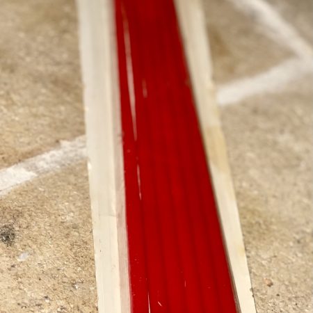 Dekorationsljus röda 8 mm tjocka