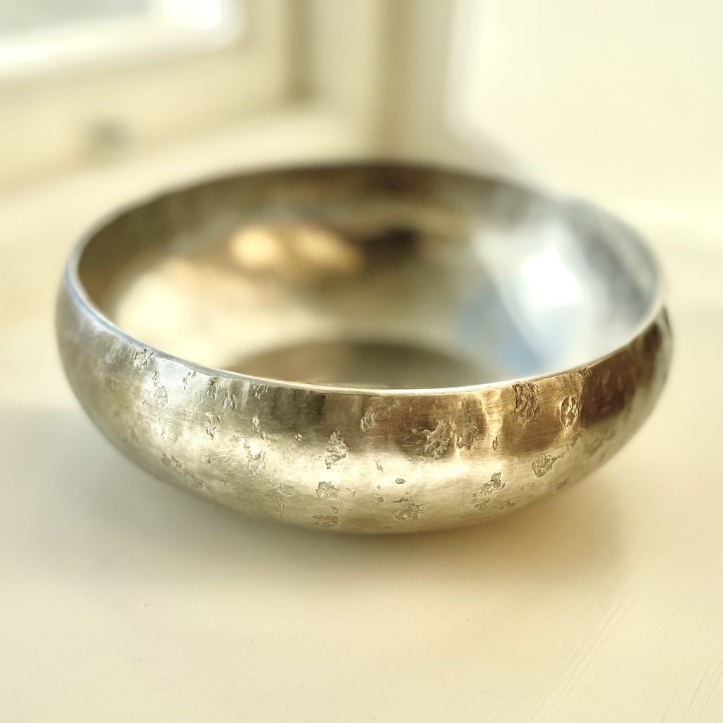 Skål av tenn Skurdal Pewter