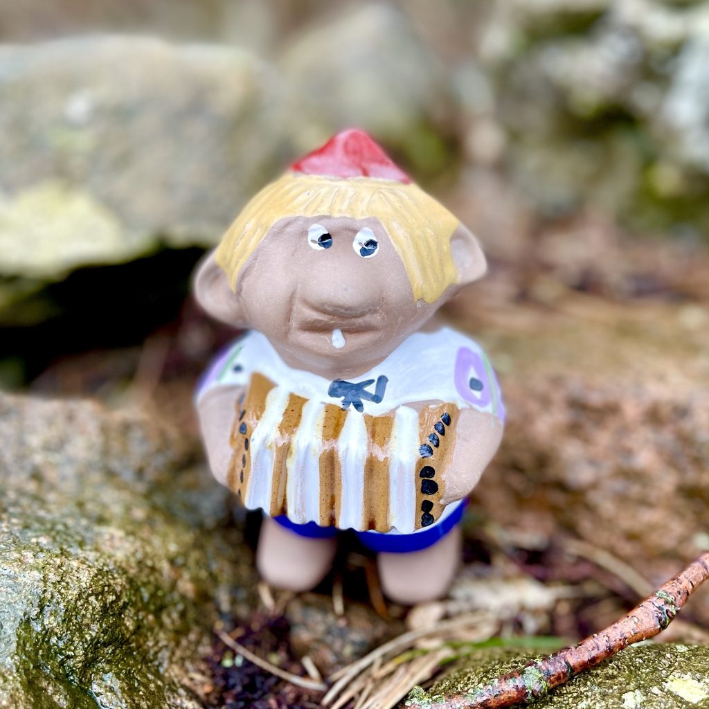 Troll handmålat Deco Kurt Nilsson