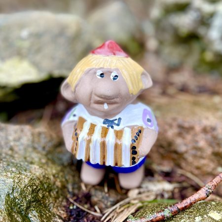 Troll handmålat Deco Kurt Nilsson