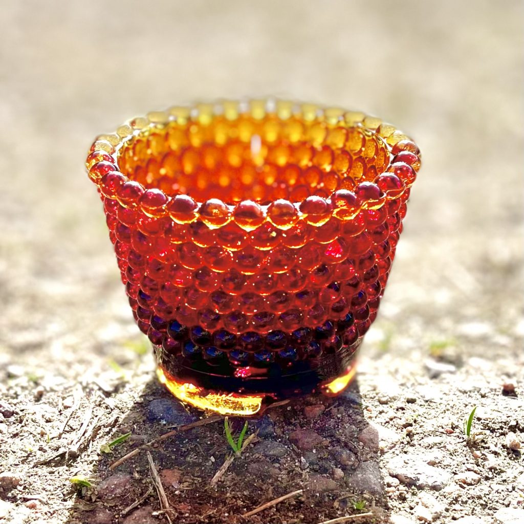 Ljuslykta glas ?Pärlan? Reijmyre design Tyko Axelsson