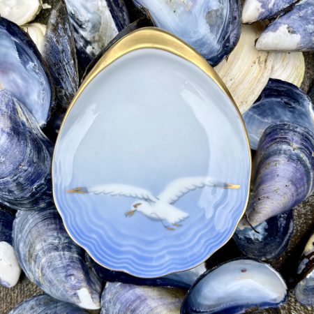 Fat för tepåse ?Blå Måsen? Bing & Grøndahl