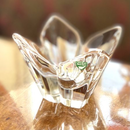 Skål ?Lotus? Orrefors Lars Hellsten