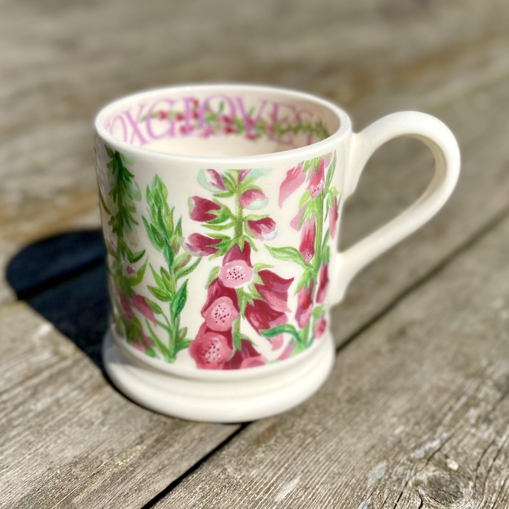 Porslinsmugg Emma Bridgewater "Foxgloves" NOS