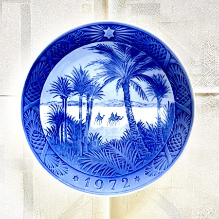 Jultallrik 1972 Royal Copenhagen "Østerland"