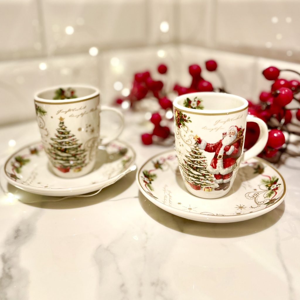 Espressokoppar "Magic Christmas" set med 2