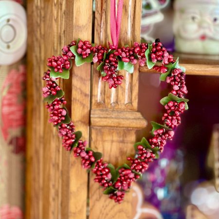 Hängande hjärta 15 cm