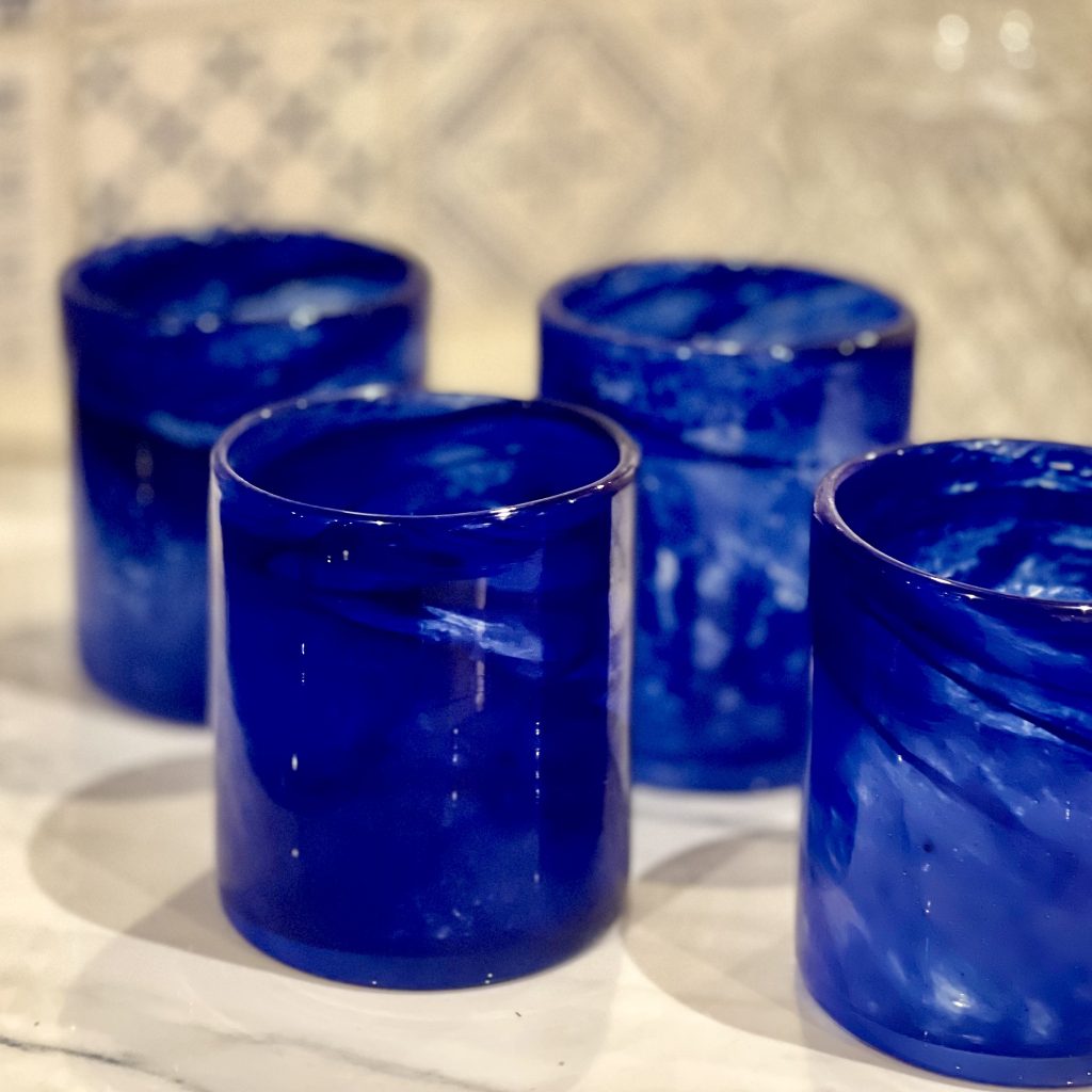 Set med 4 glas