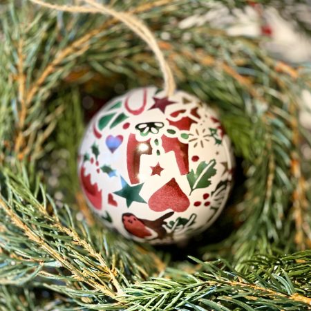 Öppningsbar julgranskula metall Emma Bridgewater DALAHÄST