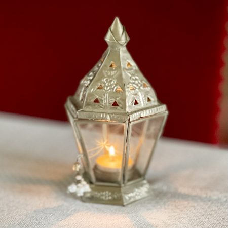 Lykta för värmeljus