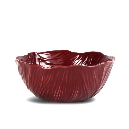 Skål "Veggie" vinröd