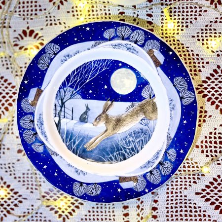 Assiett Emma Bridgewater Hare vinter 2:a sortering