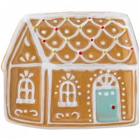 Fat av porslin "Pepparkakshus"