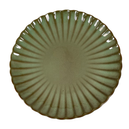 Middagstallrik "Joy" grön