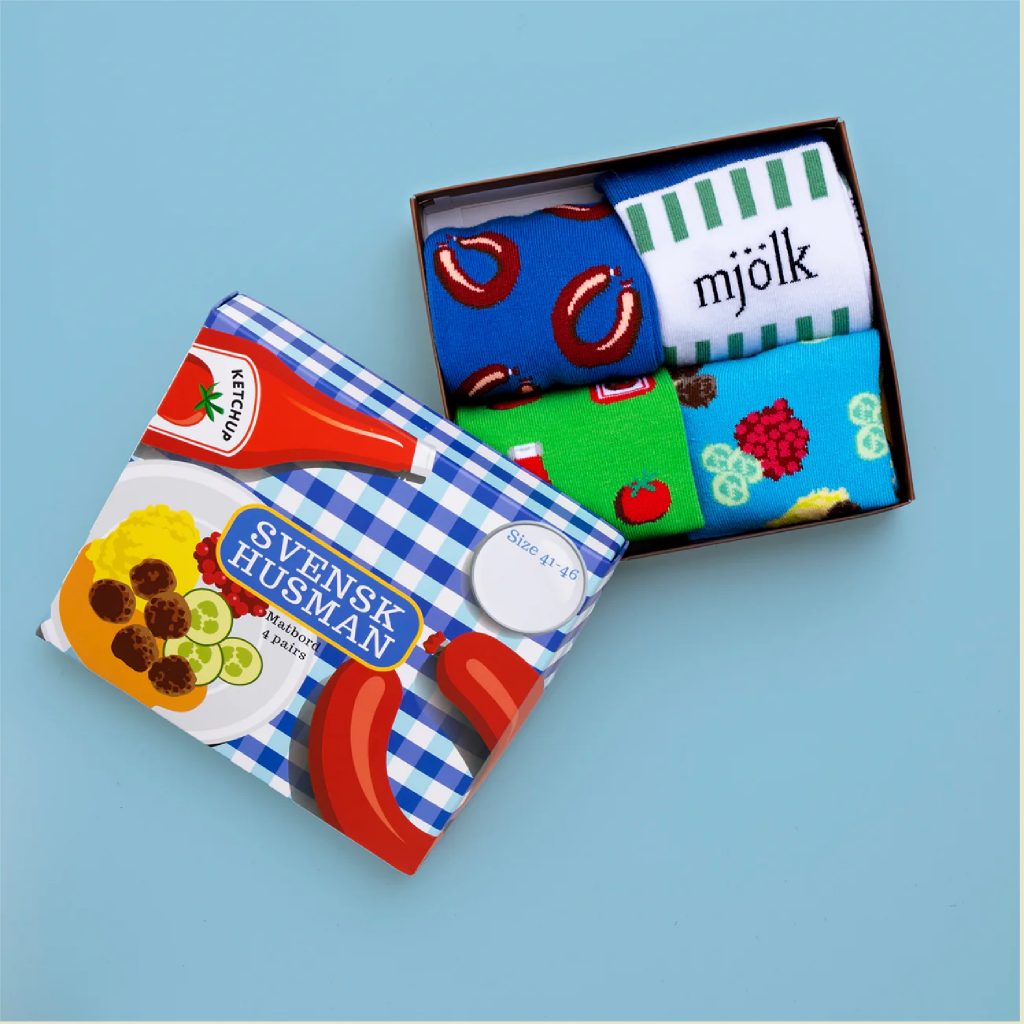 Strumpor 4-pack Matbord stl 41-46